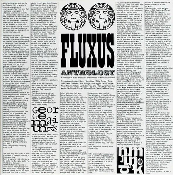 Fluxus Anthology