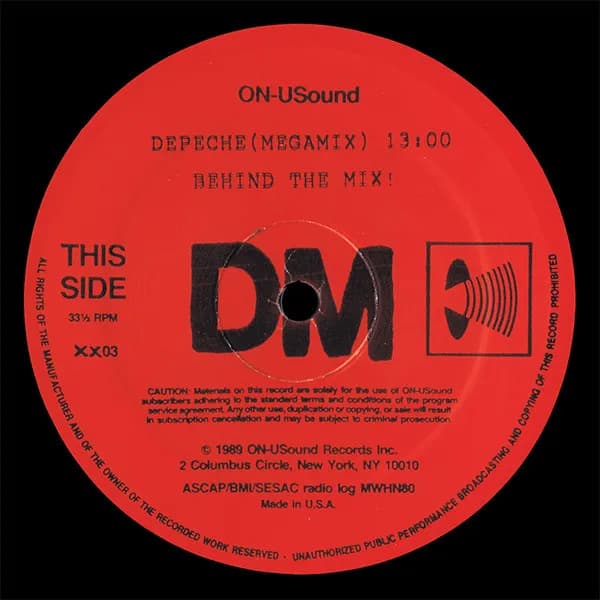 Depeche (Megamix) Behind The Mix! / Depeche (Megamix) Strange Mix!