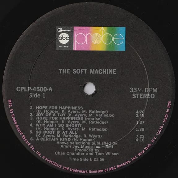 Soft Machine — The Soft Machine