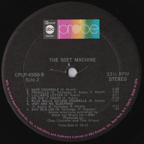Soft Machine — The Soft Machine