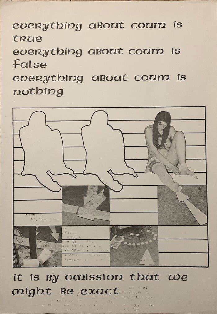 Omission - Everything about COUM is true Flyer