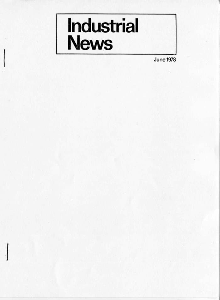 Industrial News 1 Juni 78