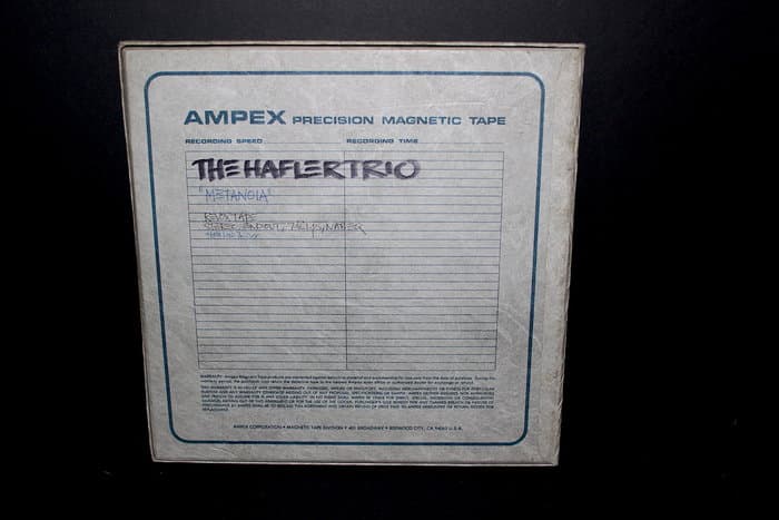 135 original Hafler Trio and H30, Death and Beauty Foundations and other Collaboration-Reels from Mc Kenzie Archive