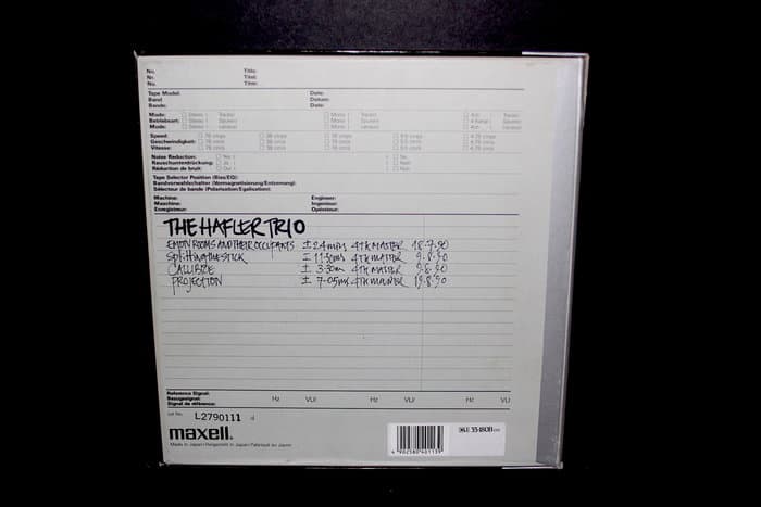 135 original Hafler Trio and H30, Death and Beauty Foundations and other Collaboration-Reels from Mc Kenzie Archive