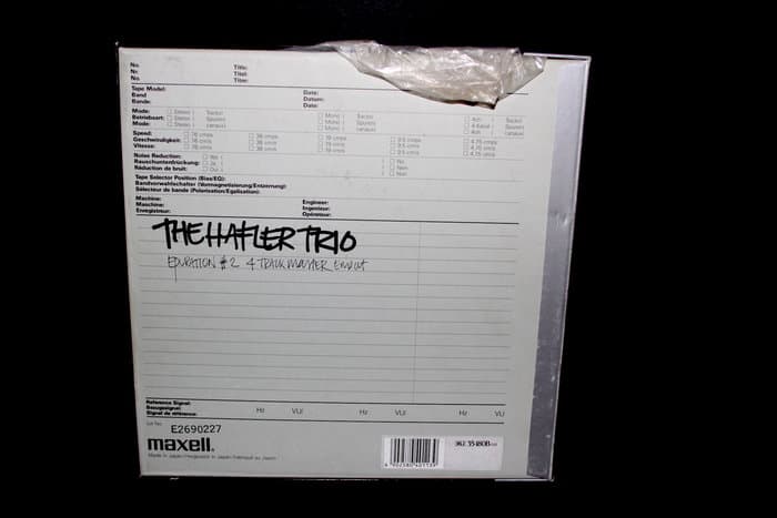 135 original Hafler Trio and H30, Death and Beauty Foundations and other Collaboration-Reels from Mc Kenzie Archive