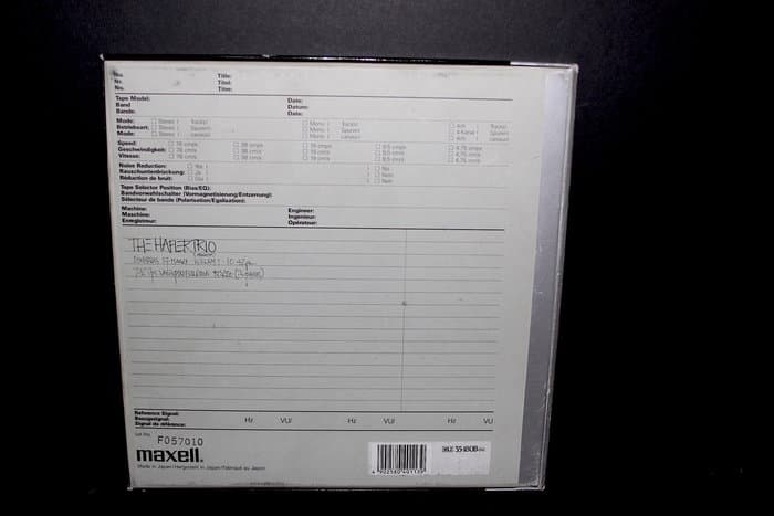 135 original Hafler Trio and H30, Death and Beauty Foundations and other Collaboration-Reels from Mc Kenzie Archive
