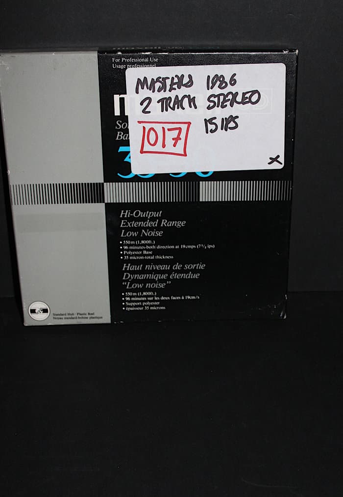 40 original 80's Master-Reels to Bourbonese Qualk Releases 1980-1987
