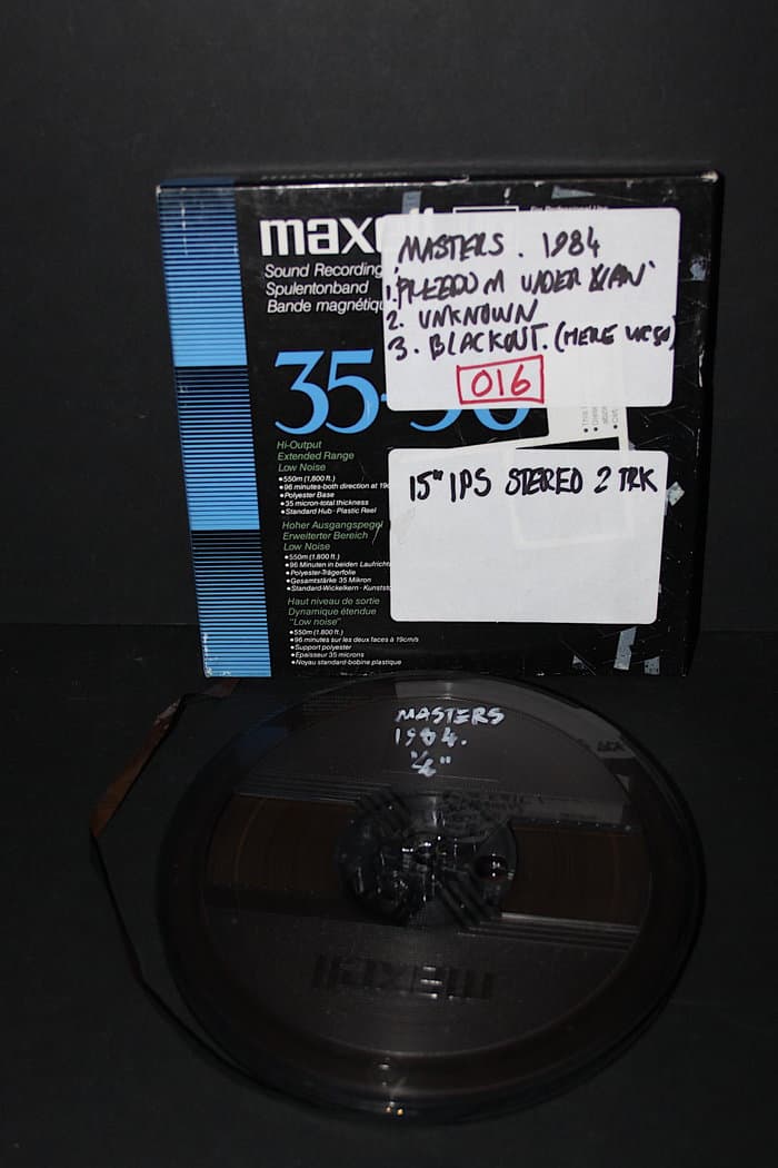 40 original 80's Master-Reels to Bourbonese Qualk Releases 1980-1987