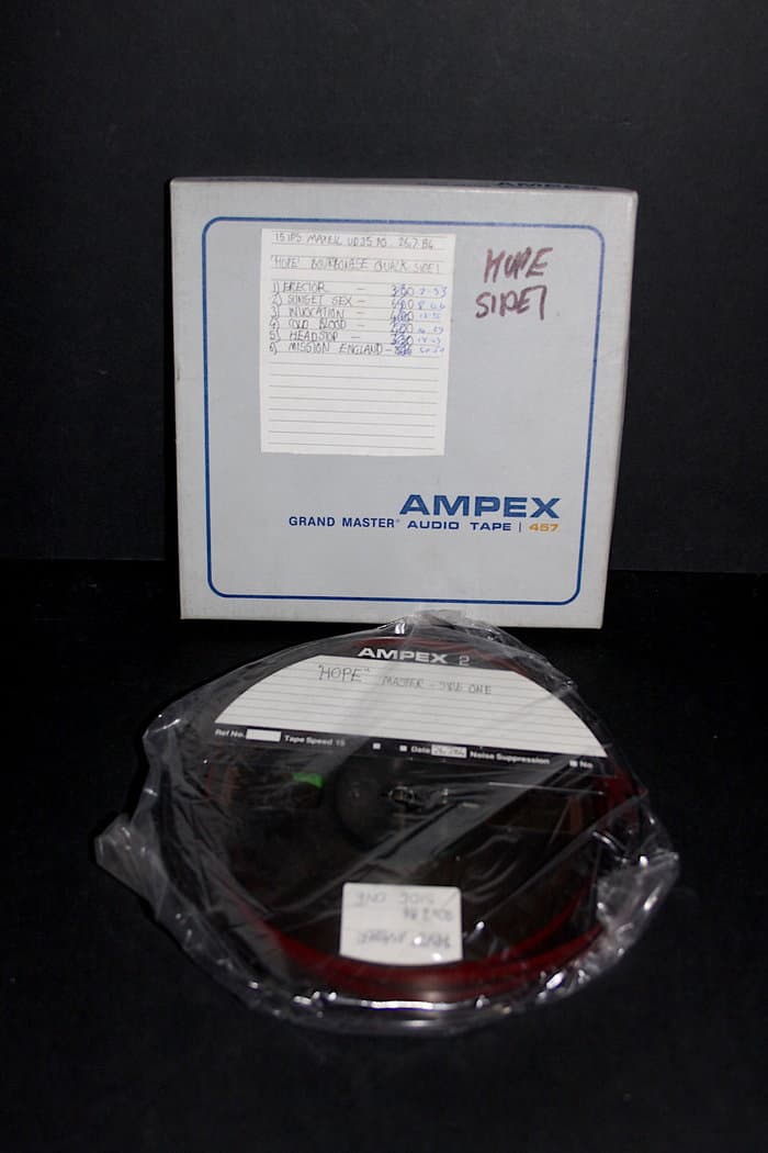 40 original 80's Master-Reels to Bourbonese Qualk Releases 1980-1987