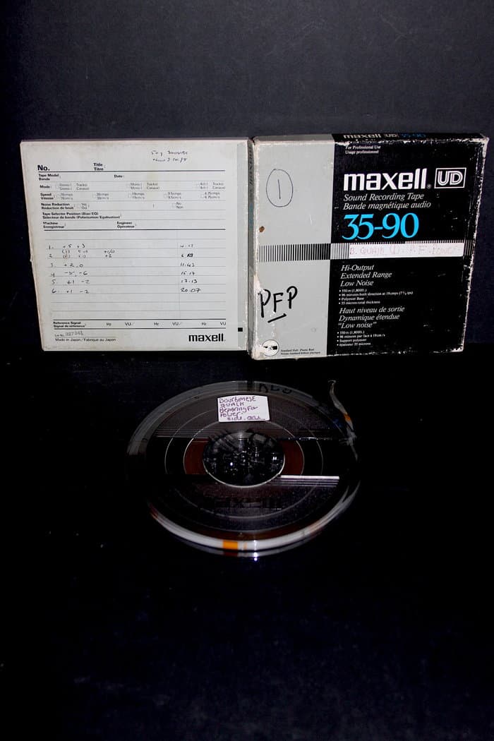 40 original 80's Master-Reels to Bourbonese Qualk Releases 1980-1987