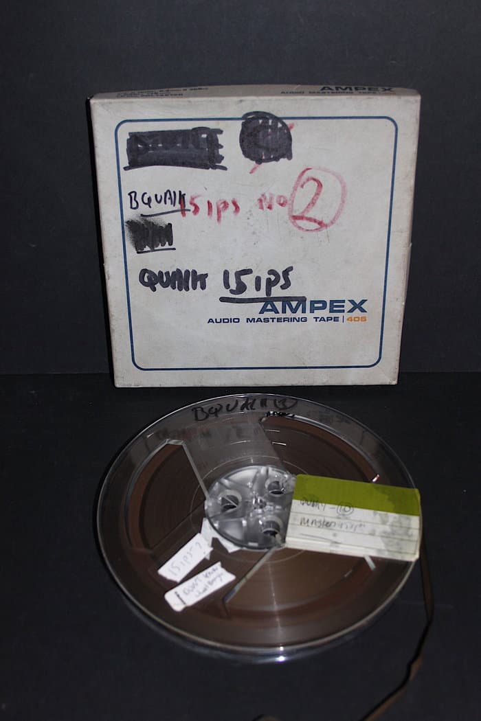 40 original 80's Master-Reels to Bourbonese Qualk Releases 1980-1987