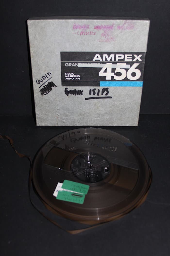 40 original 80's Master-Reels to Bourbonese Qualk Releases 1980-1987