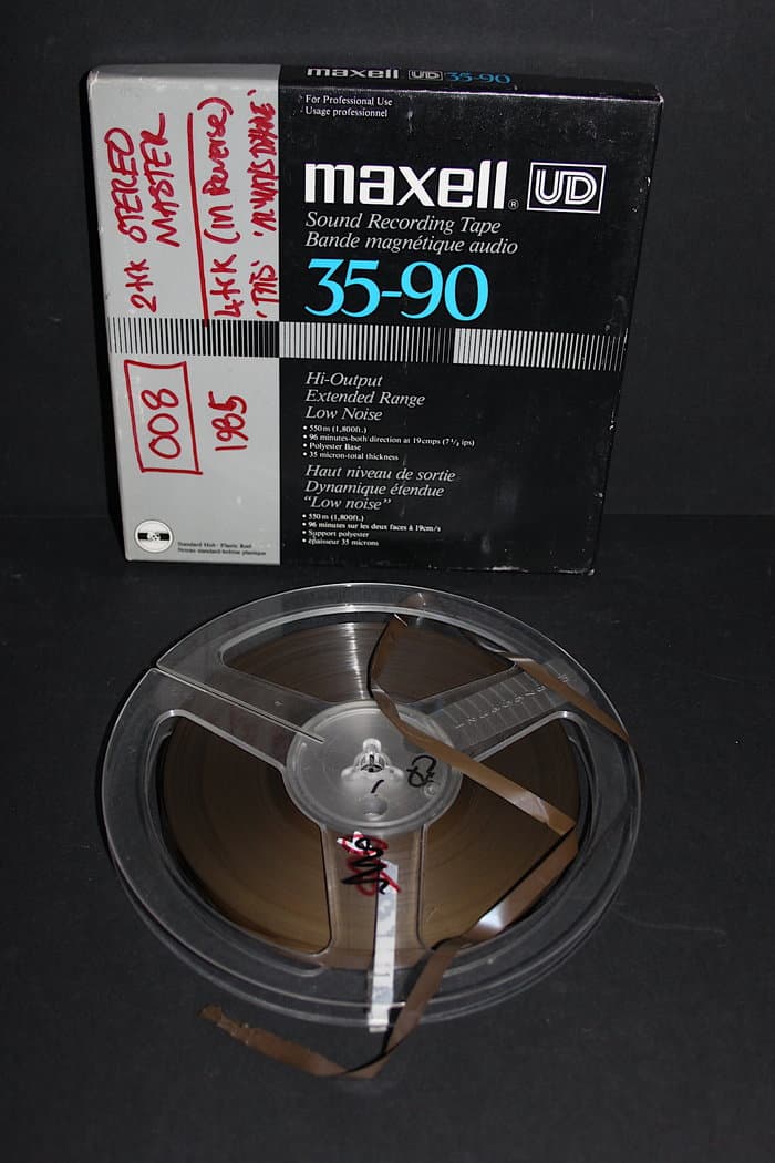 40 original 80's Master-Reels to Bourbonese Qualk Releases 1980-1987