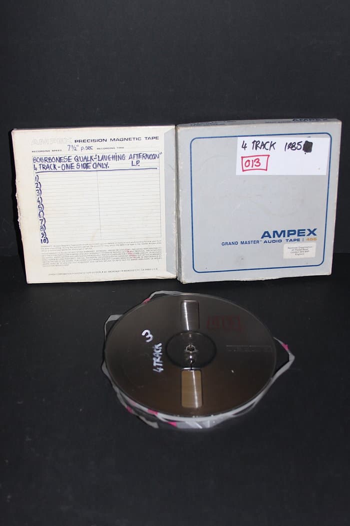 40 original 80's Master-Reels to Bourbonese Qualk Releases 1980-1987