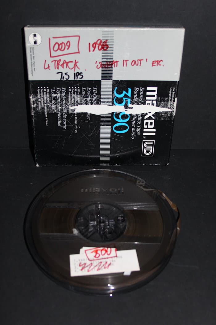 40 original 80's Master-Reels to Bourbonese Qualk Releases 1980-1987