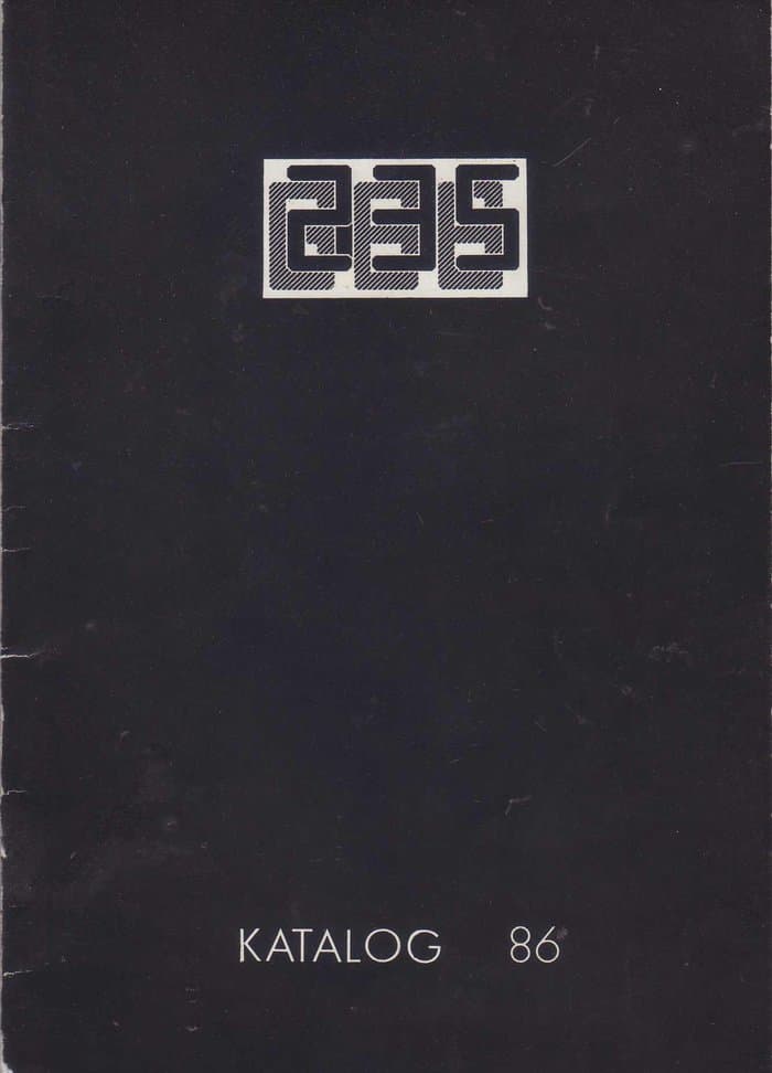 235 Media Catalog 1986 plus Nachtrag 3 1986