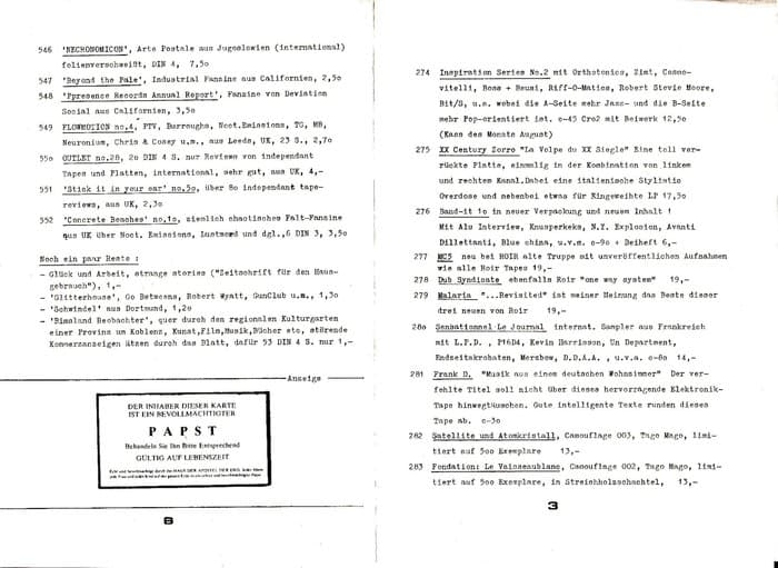 235 Nachtragsliste
