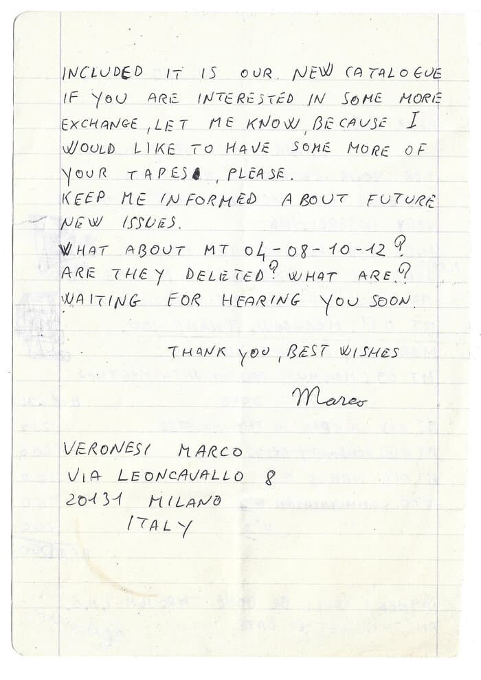 Letters