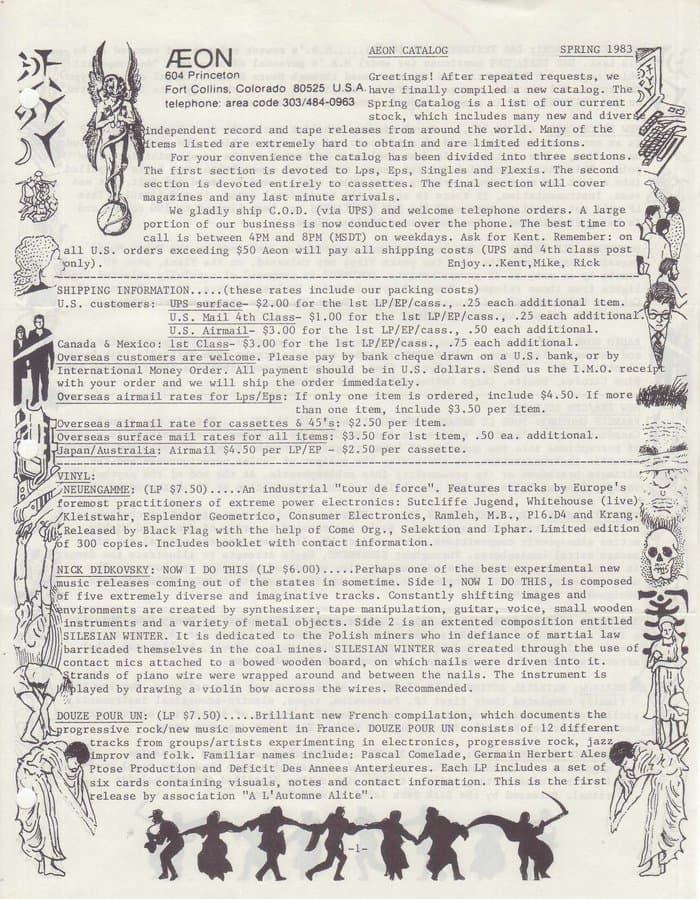 AEON Spring 1983