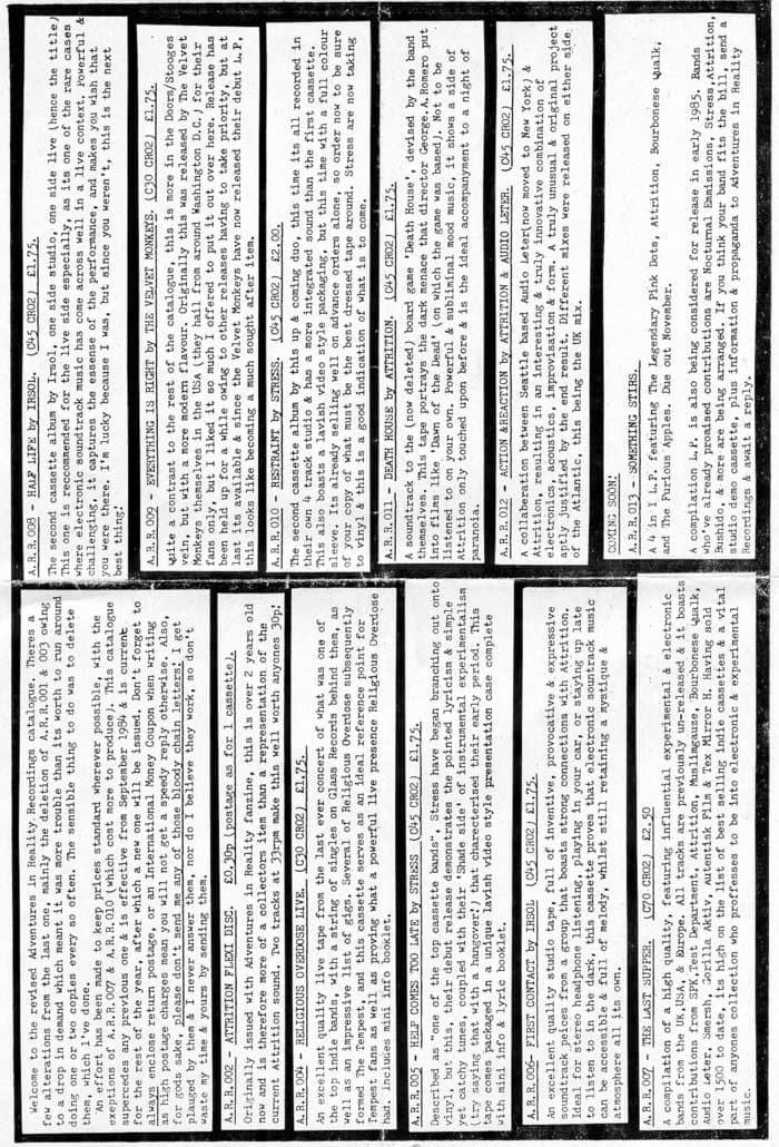 Labeloverview