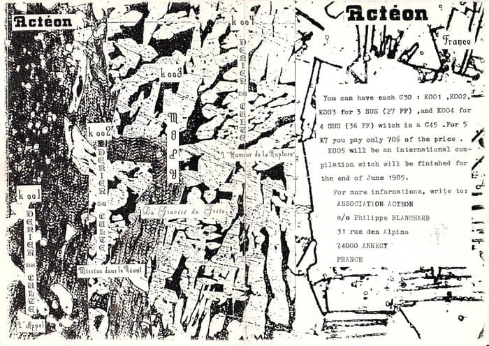 Acteon Infosheets and Labelrpomo