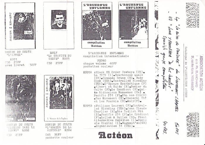 Acteon Infosheets and Labelrpomo