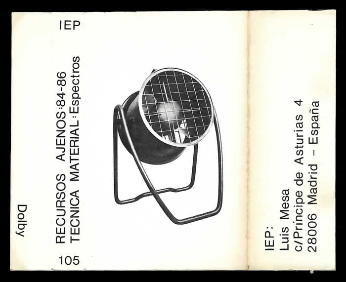 Tecnica Material 84 - 86 / Espectros