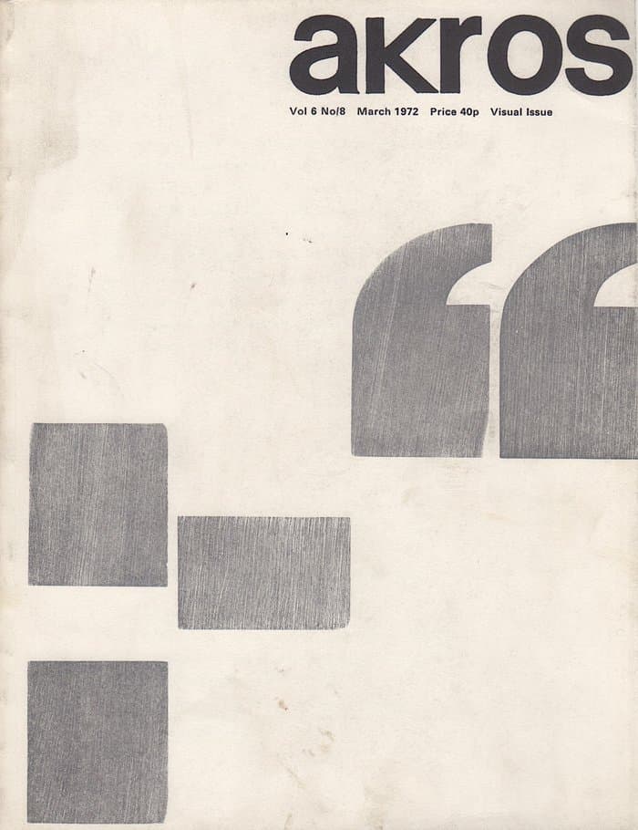Akros Vol.6 No.8