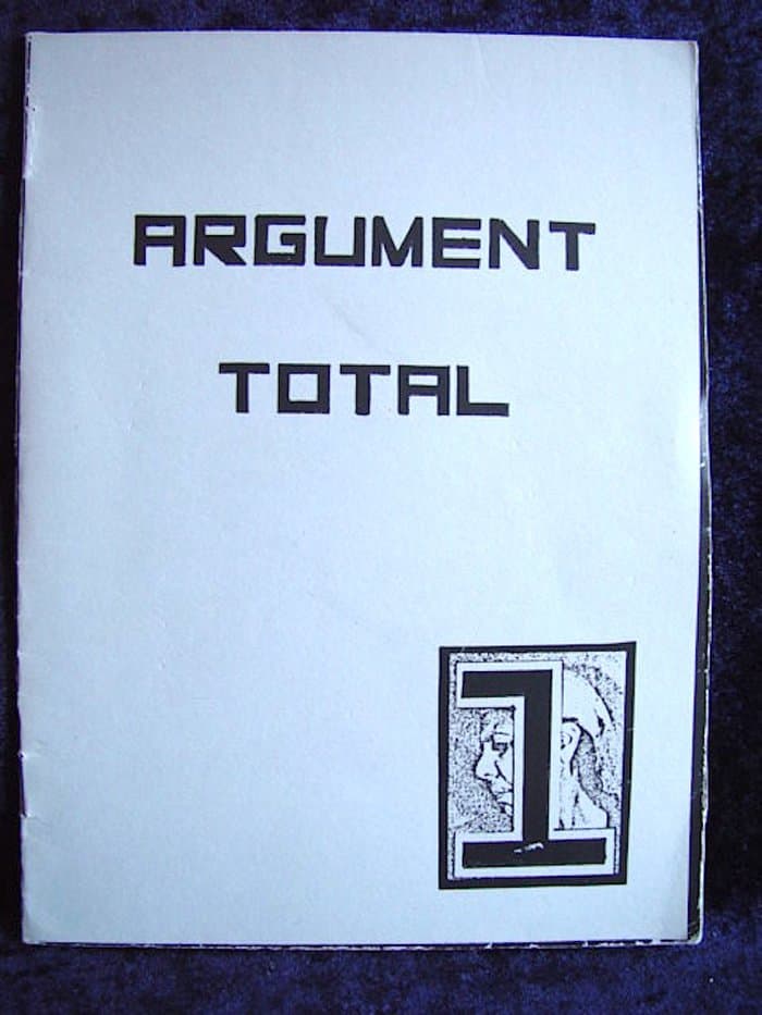 Argument Total 1