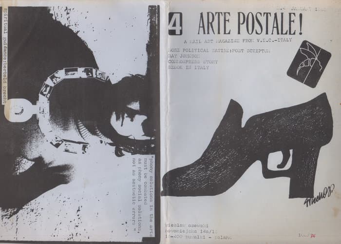 Arte Postale 04 More Political Satire (January 1980)