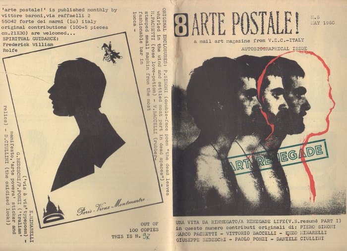 Arte Postale 08 Autobiographical Issue (May 1980)
