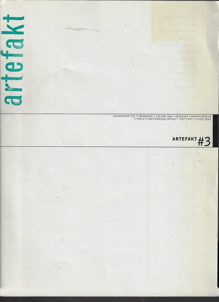 Artefakt No.3
