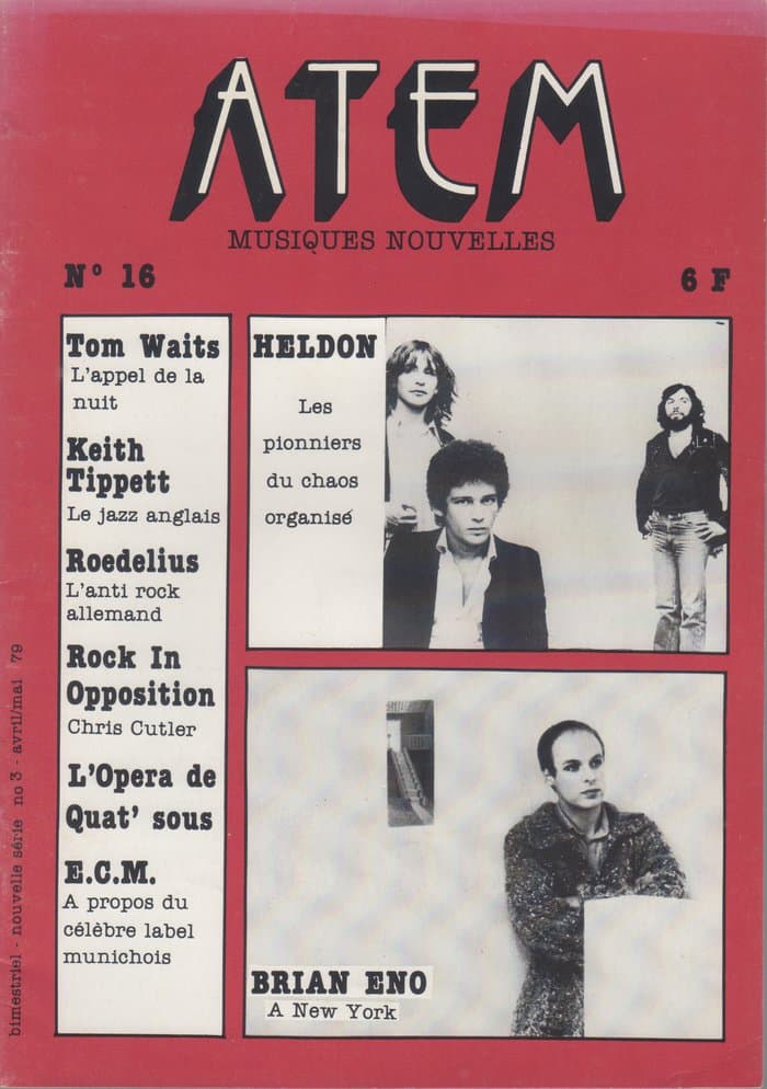 Atem No.16 (No.3 Nouvelle Serie) 4/79