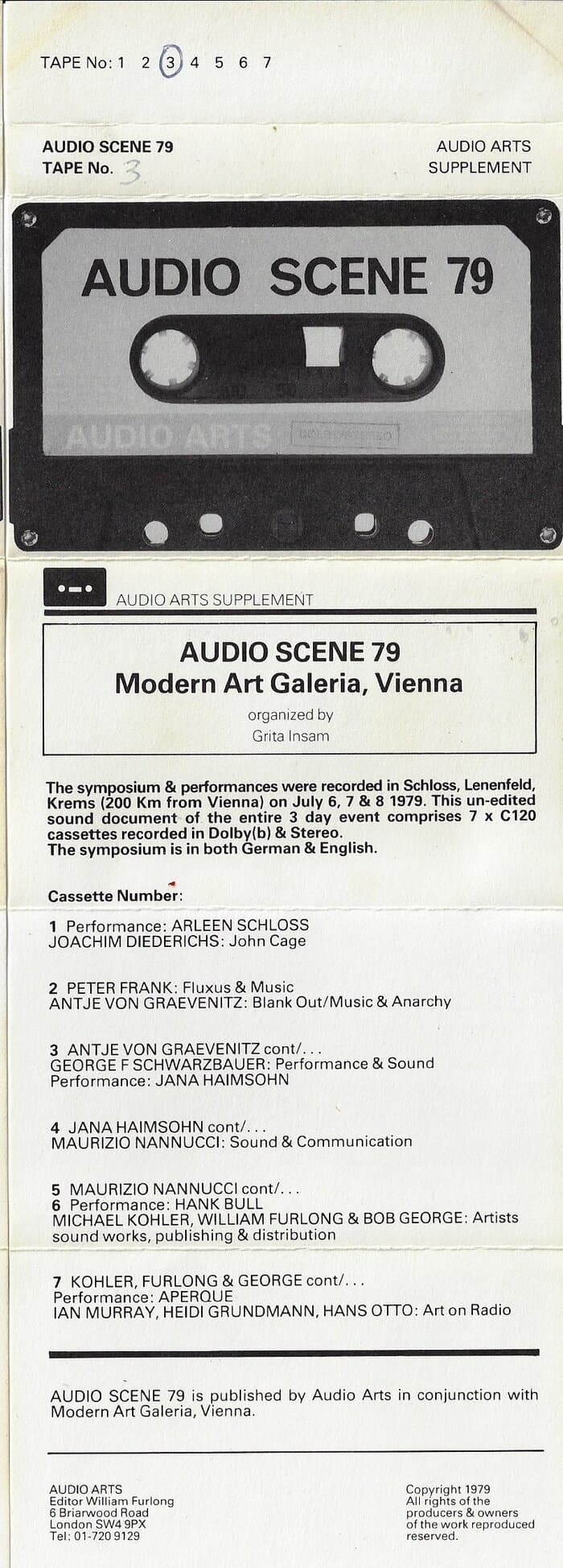 Audio Scene 79 Modern Art Galeria, Vienna