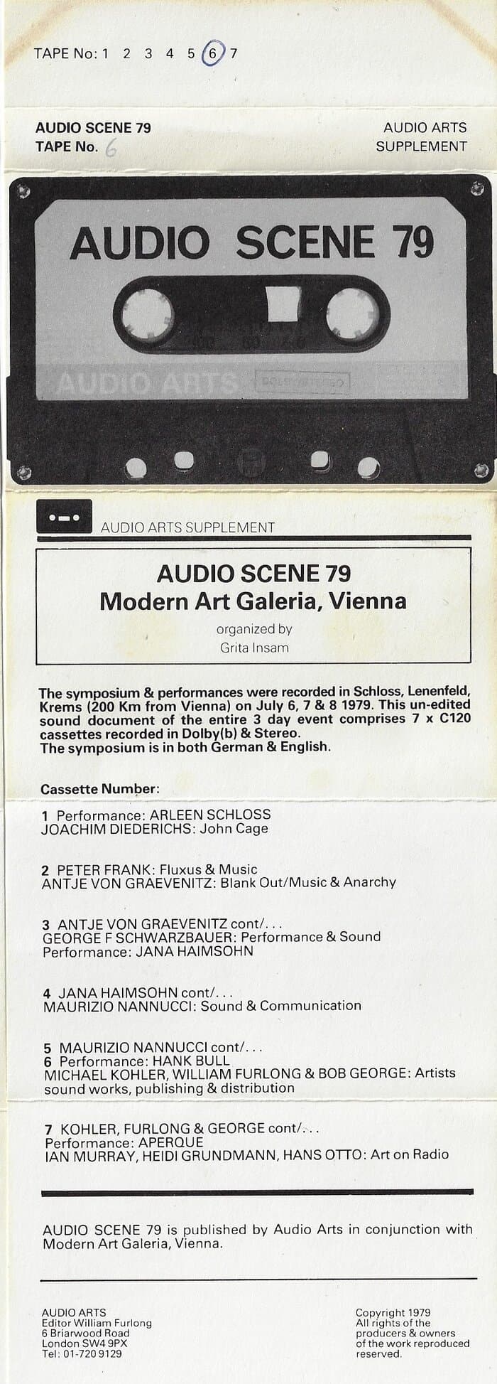 Audio Scene 79 Modern Art Galeria, Vienna