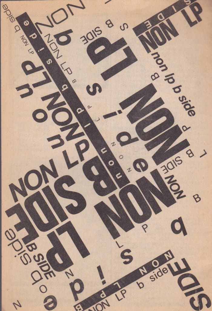 Non Lp B Side Vol.1 No.4
