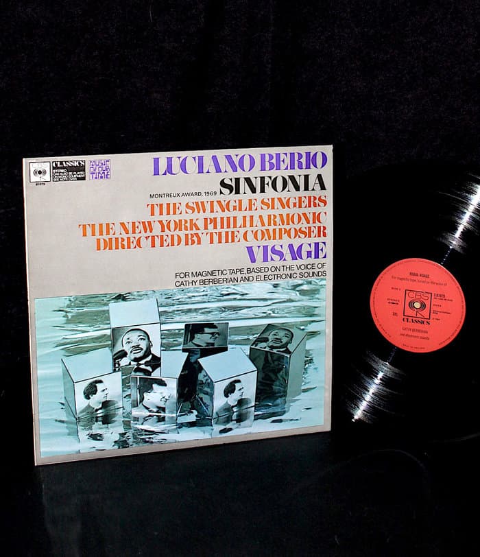 Luciano Berio, The Swingle Singers, The New York Philharmonic, Cathy Berberian ?– Sinfonia / Visage