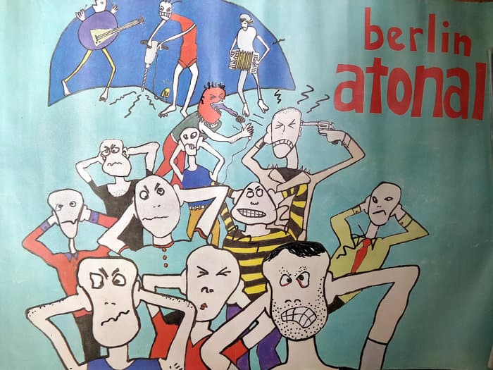 Berlin Atonal Poster 1982
