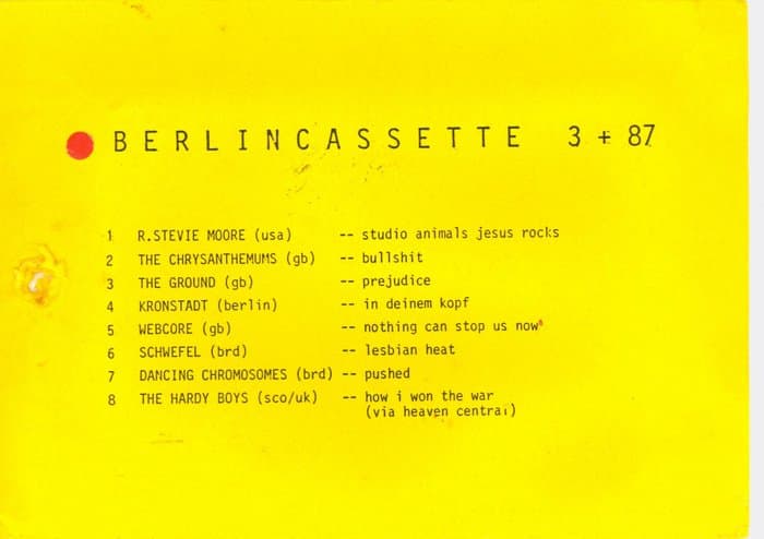 Berlincassette 03/87