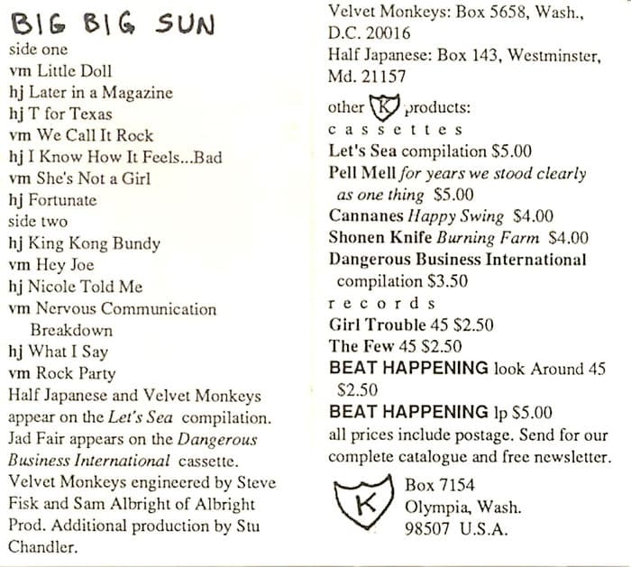 Big Big Sun