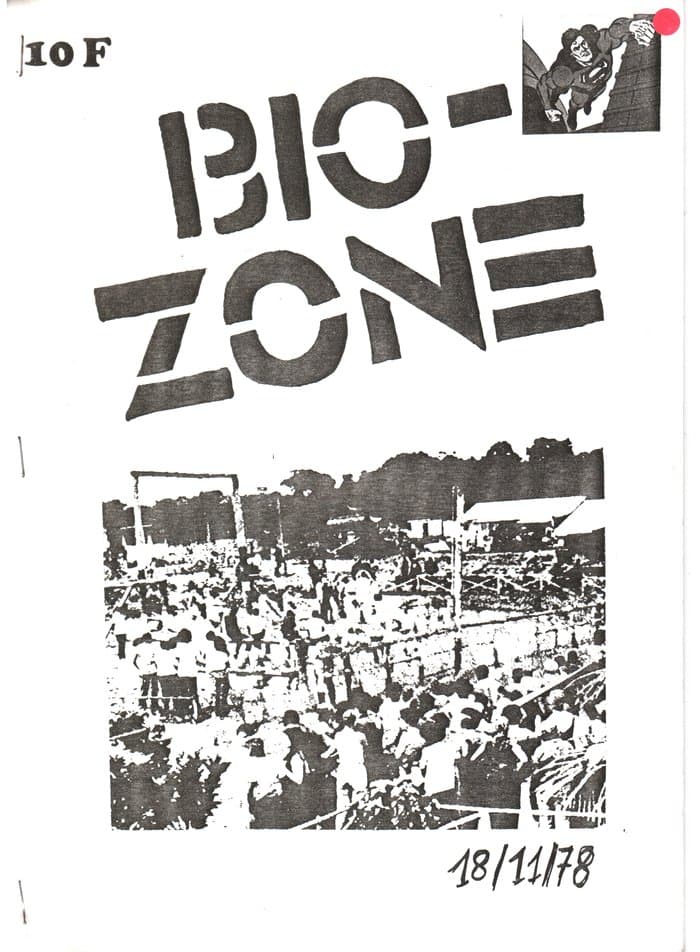 Biozone No.? (18-11-78)