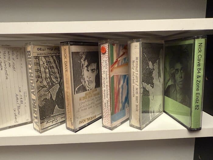 6 live Tapes (one Nick Cave)