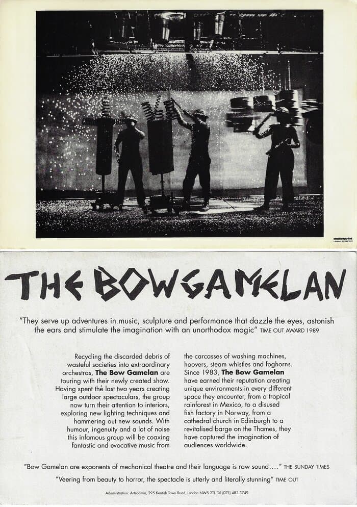 Publicity Card (Walkerprint) and Info-Sheet