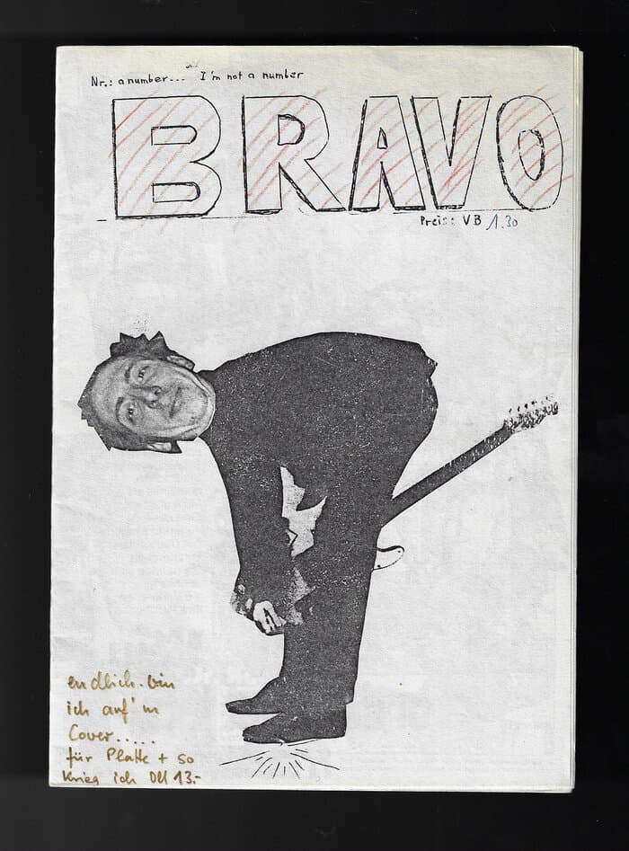 Bravo (Punk) A Number I'm not a number