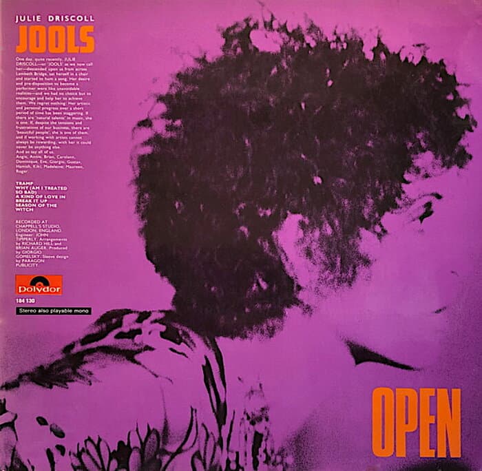 Open (with Julie Driscoll And The Trinity)