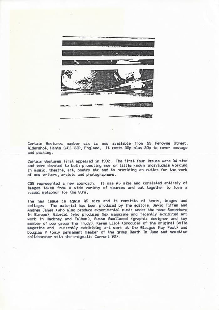 No. 6 Promo / Info