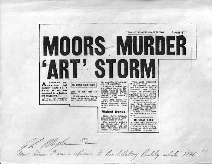 Moors Murder article