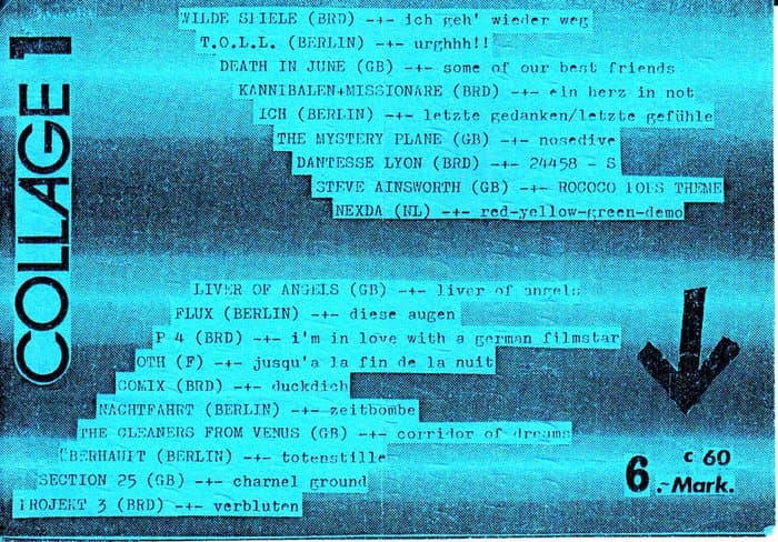 Collage 1 Promo-Sheet