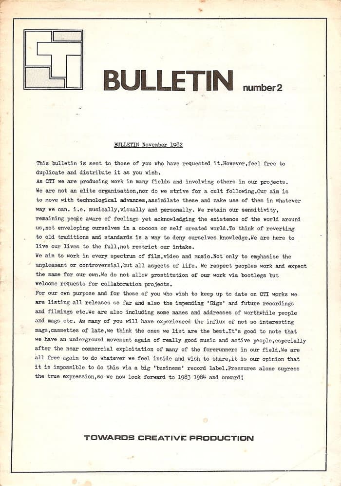 CTI Bulletin No.2