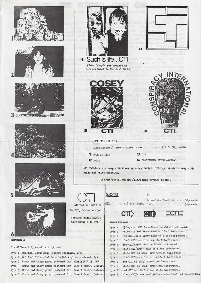 CTI Mailorder 1984